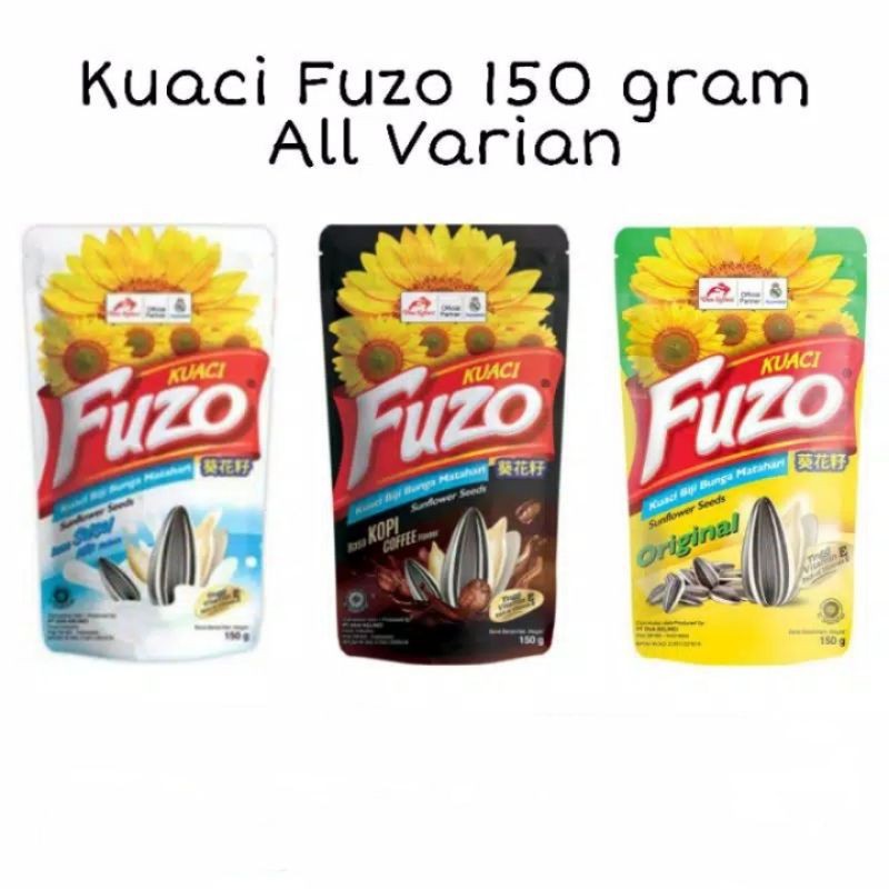 

KUWACI FUZO DUA KELINCI 150 GR RASA SUSU & ORIGINAL / KUACI BIJI BUNGA MATAHARI / SUN FLOWER SEEDS