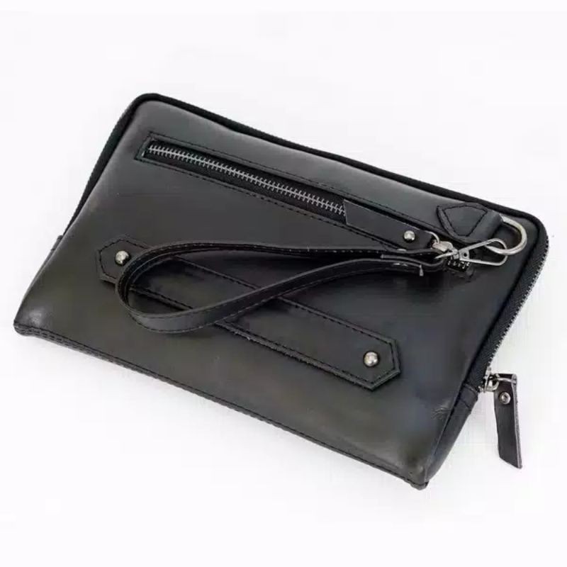 Dream Clutch - Tas Tangan Pria Mark Hemsworth Handbag Leather Kasual