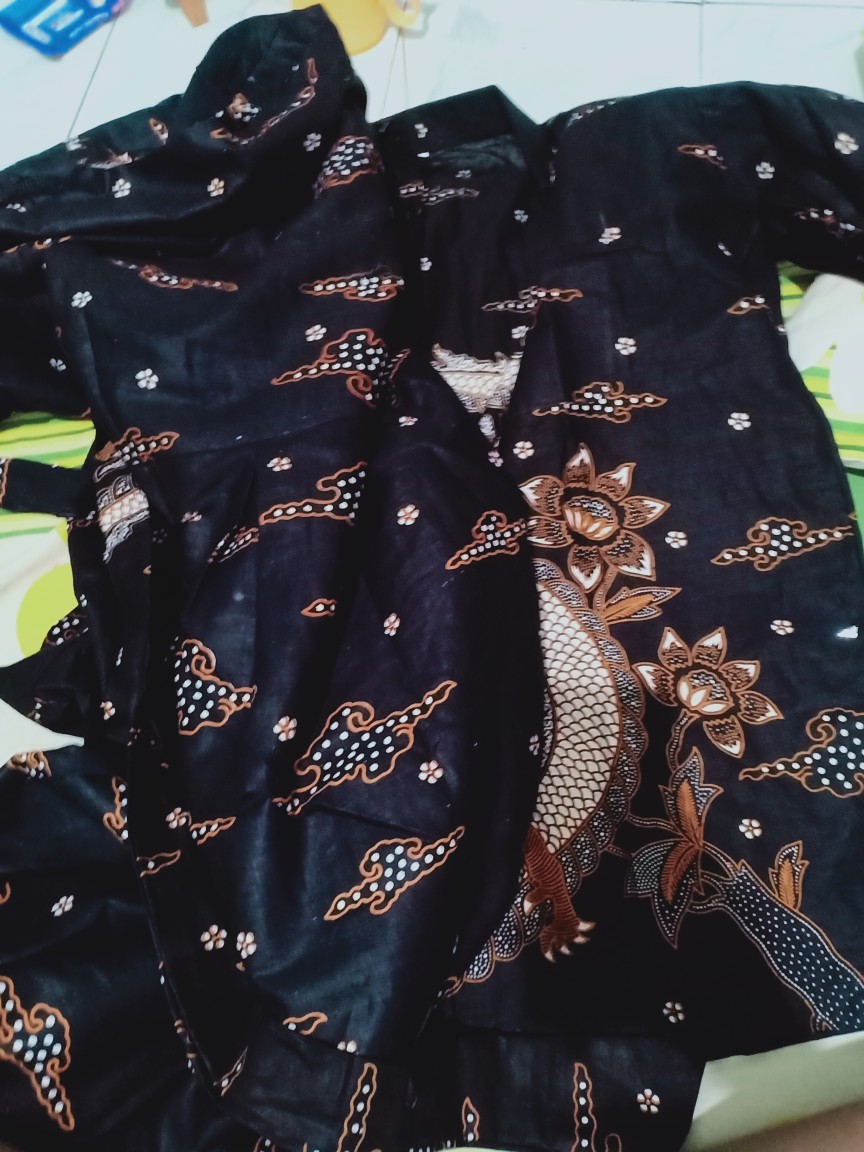 Batik Couple Keluarga Maura Sania Ruffle Ori Ndoro Jowi Dnt - Garansi Termurah Shopee