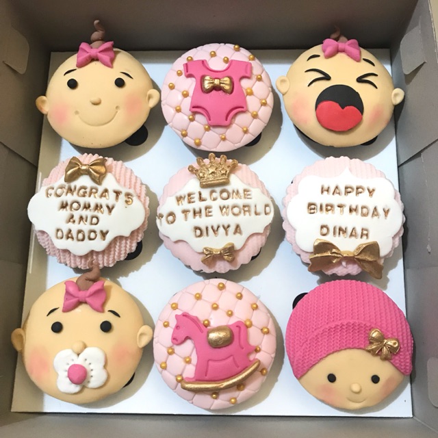 

Cupcakes Baby Girl / Baby shower