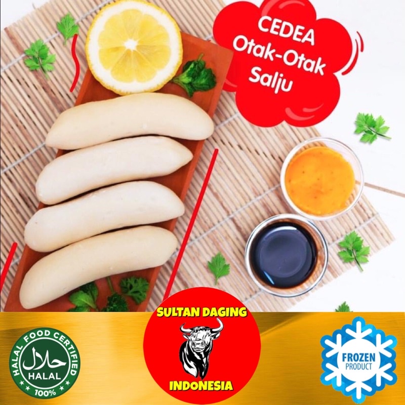 

CEDEA OTAK OTAK SALJU 1 KG ISI 25 PCS/ CEDEA OTAK IKAN SALJU/ OTAK OTAK IKAN 1KG/ OTAK OTAK IKAN SALJU