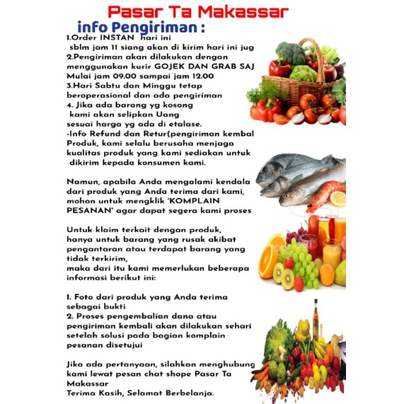 Asam Jawa Tanpa Biji / Pasar Ta Makassar / Bumbu masak / Pasar Sayur Makassar