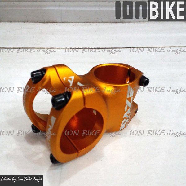 Stem MTB Oversize Super Pendek Raze Enduro Gold 40mm Ringan Kokoh Tebal - Stem Sepeda Gunung Murah