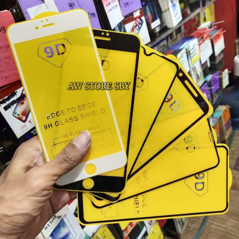 Tempered Glass Realme 3/3pro/ 5 pro/C11/C12/C15/C21/C25/ Realme 8/8 pro/ Narzo 20 pro/FullCover