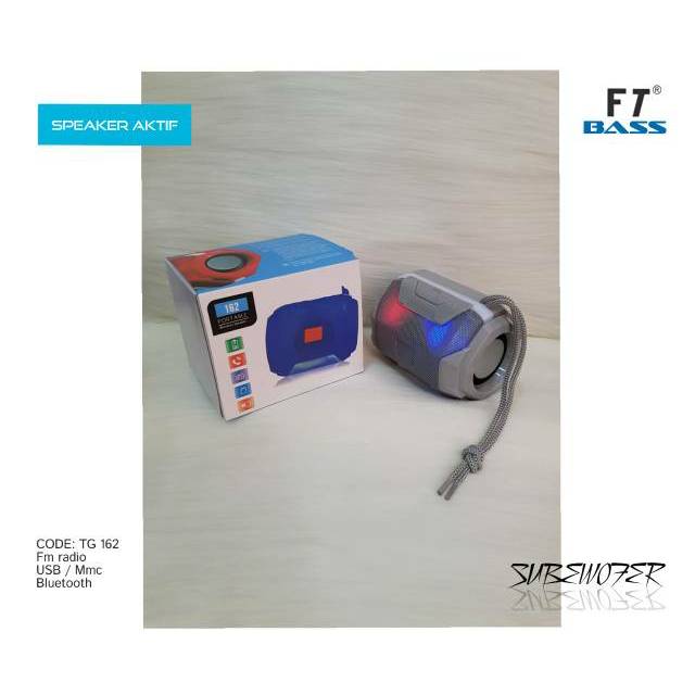 SPEAKER BLUETOOTH TG 162 MUSIK BOX MINI EXTRA BASS