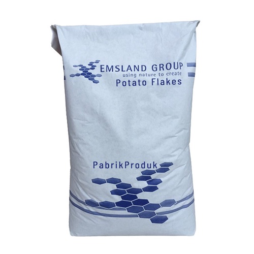 

Potato Flakes Eropa Jerman Emsland Asli Impor Tepung Kentang Murni 25KG