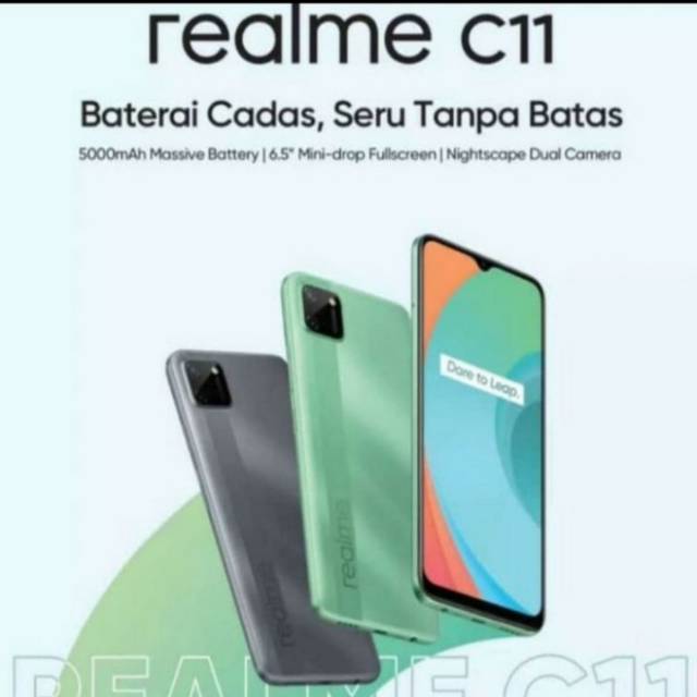 Realme C11 ram 3/32 gb garansi resmi