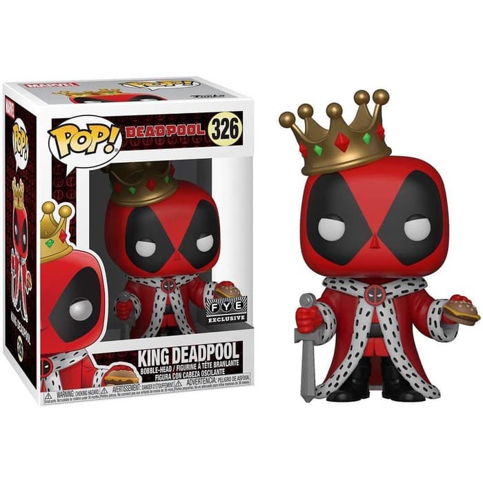 FUNKO POP MARVEL DEADPOOL - KING DEADPOOL