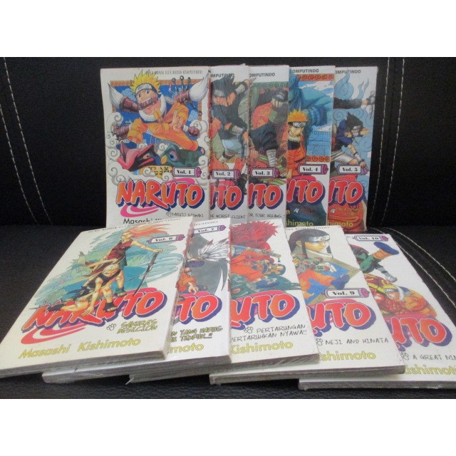 Komik - Naruto (Vol. 1 - 10) Segel