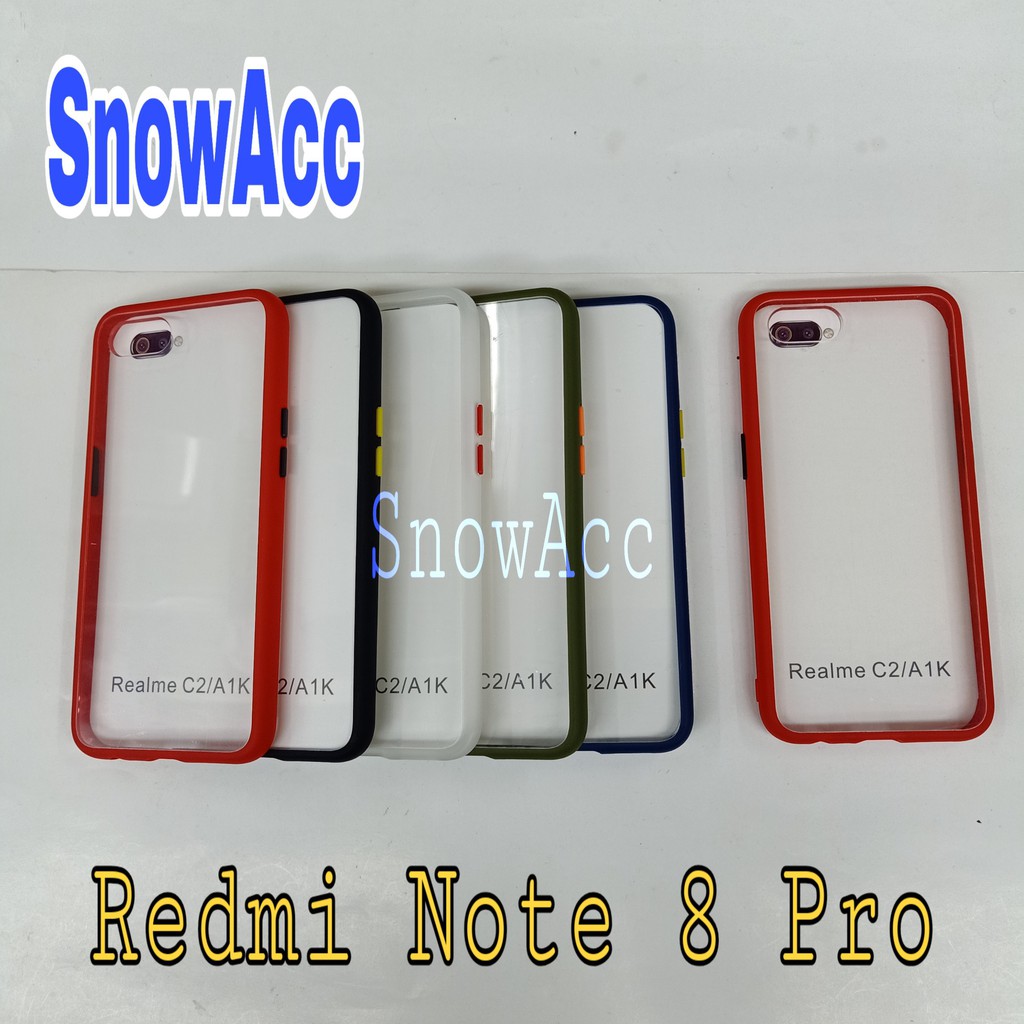 Xiaomi Redmi Note 8 Pro Case Fuze Clear Casing Redmi Note 8 Pro Back case