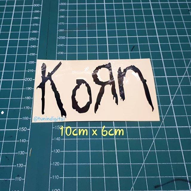 

Cutting sticker stiker band korn