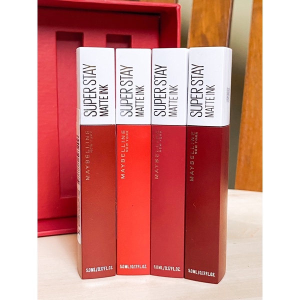 MAYBELLINE SUPER MATTE INK RED EDITION