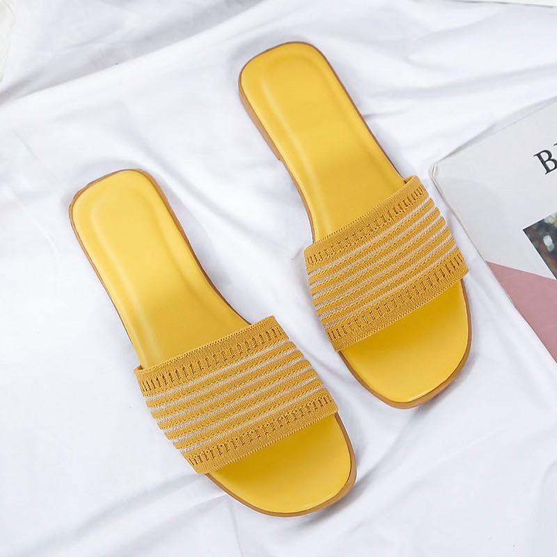 Korean Women Slippers / Sandal Selop Flat Wanita 5041 (Size 35-40)