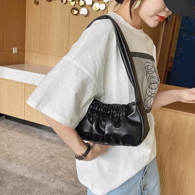 Wrinkle Bag/ Tas serut/ tas kerut/ korean bag/ tas korea/ tas fashion/ tas persegi kerut