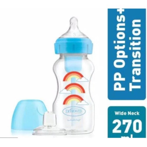 Dr Brown's Sippy Bottle 91605 Starter Kit feeding 270ml