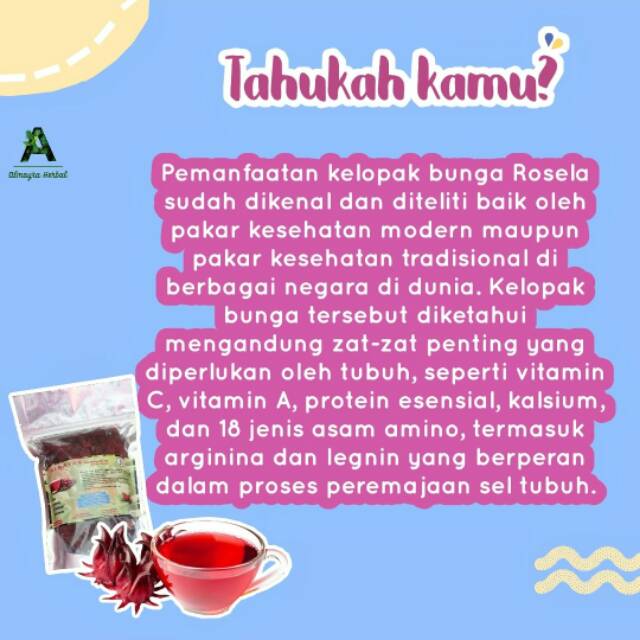 

Almayra Beautifying Red Tea Organic Rosella