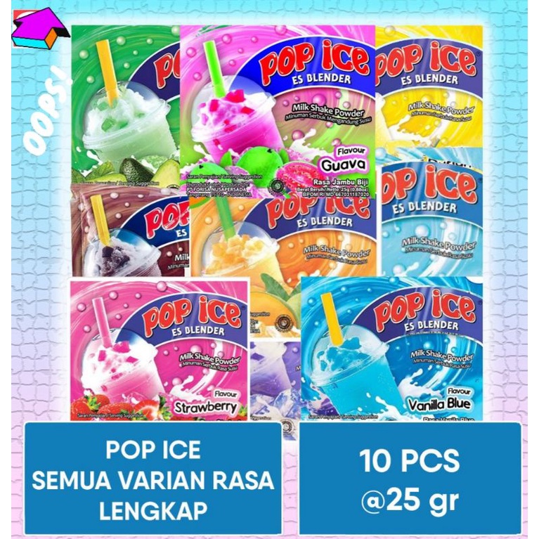 

pop ice all varian rentengan