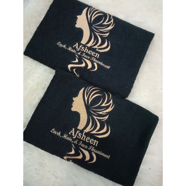 Fausta  Handuk Bordir uk 50*100 Salon Klinik Kecantikan