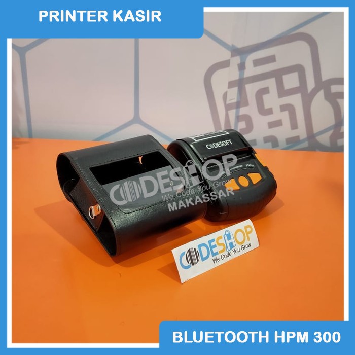 LABEL PRINTER PORTABLE THERMAL CODE SOFT HP-M300  (USB+BLUETOOTH)