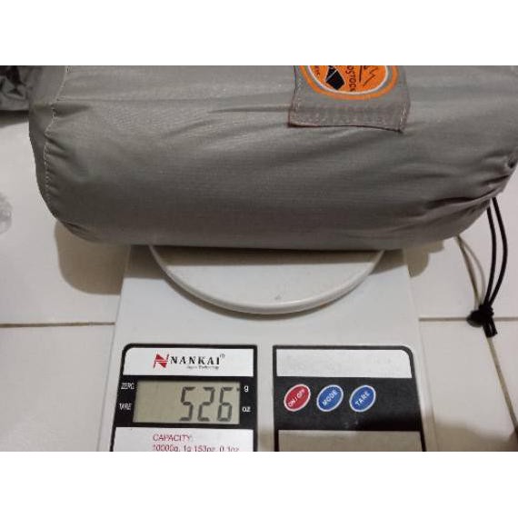 BEST SELLER FLYSHEET 3X3 19 LUBANG BIVAK SHELTER TARPTENT BY MEIKHA GIA 8204