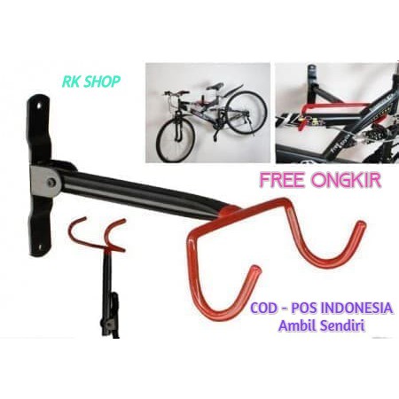 Gantungan Sepeda DInding / Bike Wall Hook Hanger