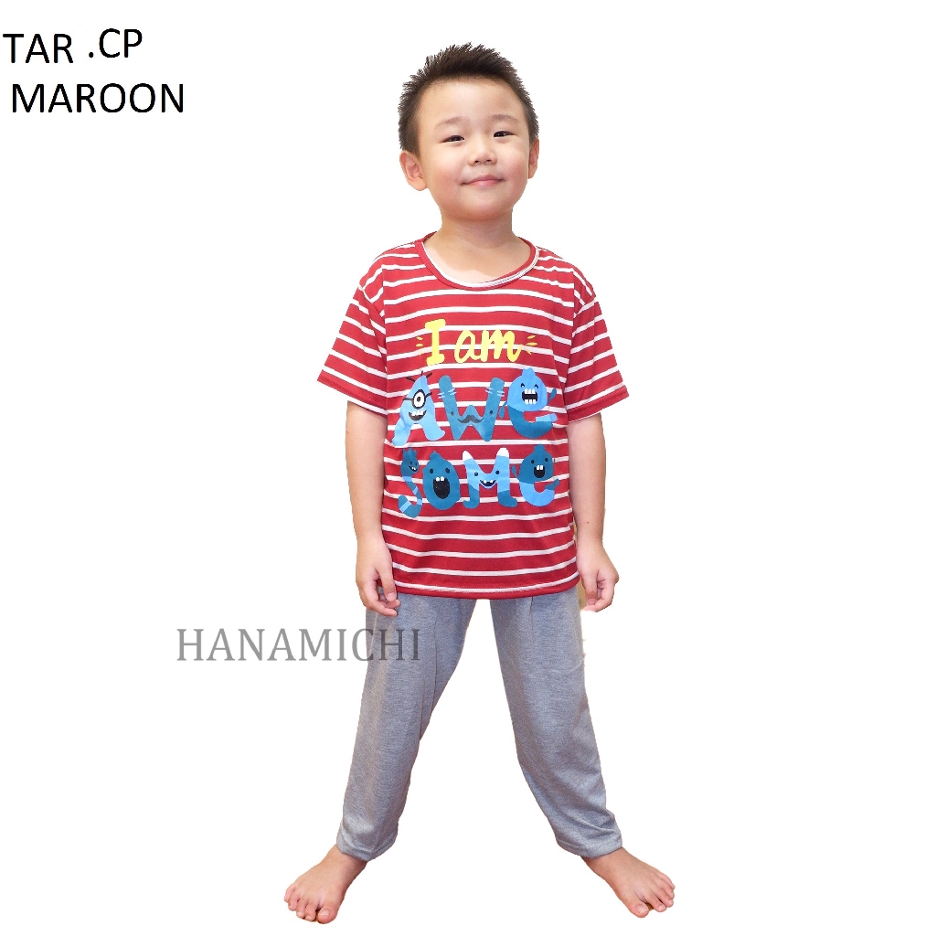 Hanamichi TAR.CP Baju Tidur Anak  Lengan Pendek