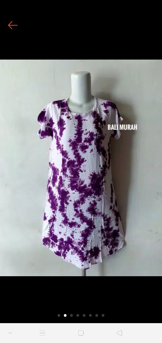 Daster Khusus Motif  Tie  Dye  Shopee Indonesia