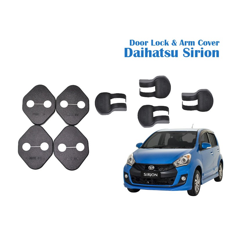 Door Lock dan Arm Cover untuk Mobil Daihatsu Sirion 1 Set