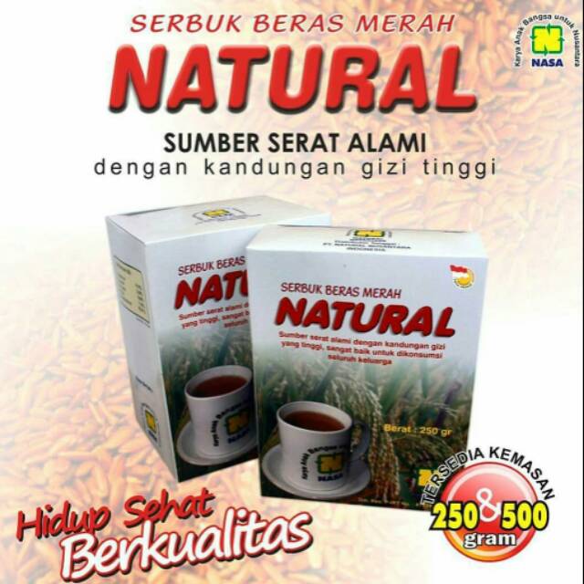 

Serbuk beras merah 500gr terlaris ( diet & gemuk )
