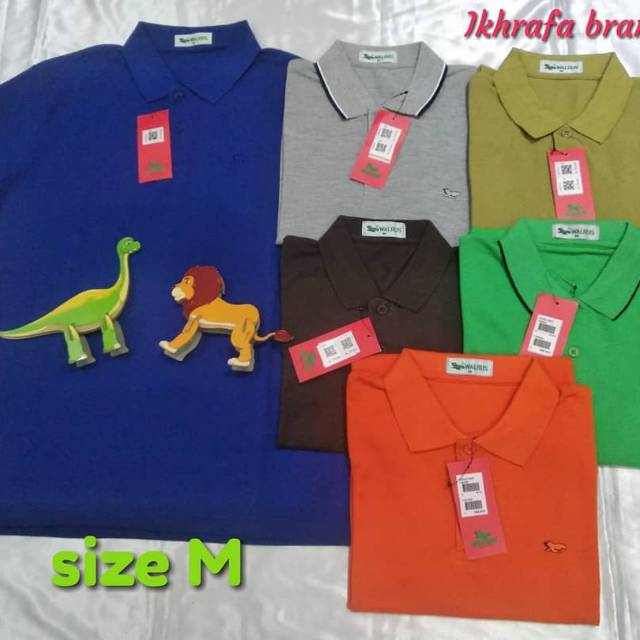 Kaos kerah walrus