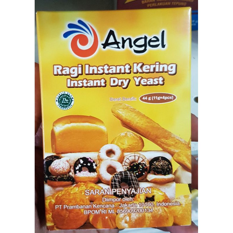 

ANGEL Ragi Instant Kering 4x11gr - Instant Dry Yeast