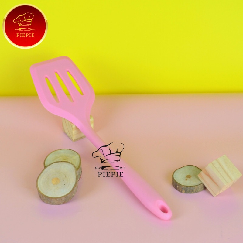 Spatula Masak Anti Lengket Pink