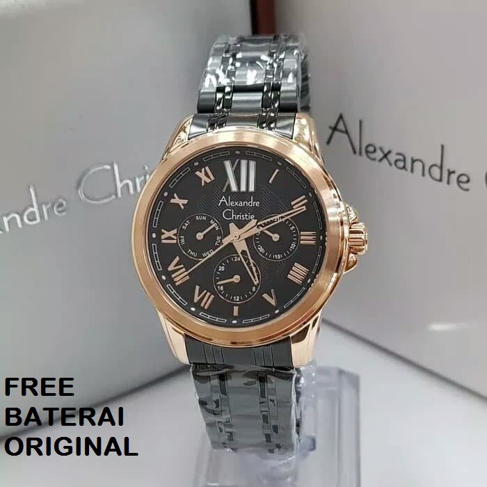 JAM TANGAN WANITA ALEXANDRE CHRISTIE AC 2494 ORIGINAL GARANSI RESMI 1 TAHUN