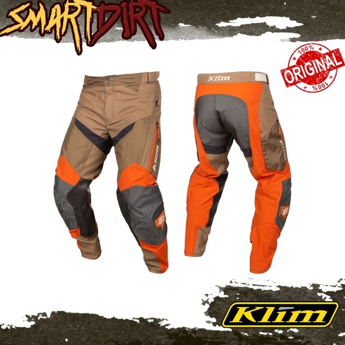 CELANA KLIM DAKAR IN THE BOOT POTTERS CLAY PANT KLIM DAKAR CLAY ORI