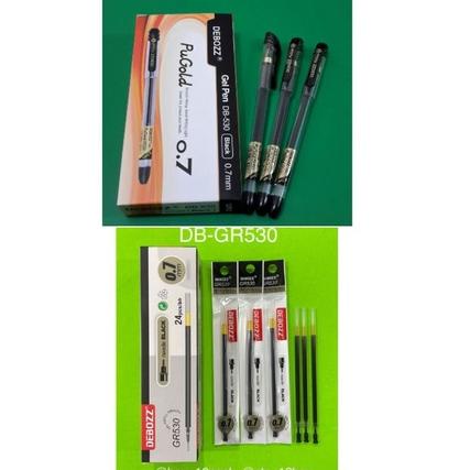 

ニ 1 Lusin/ 12 Pcs/ Bolpen Pulpen/ Pena Gel Debozz DB-530 550/ 1 Box Isi 24 Refill/ Isi Ulang GR 530 GR530 0.7 SIAP KIRIM 3486 ♘