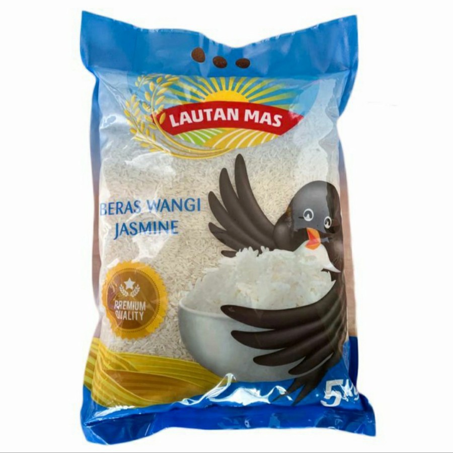 Beras Wangi Premium Lautan Mas - Beras Wangi Jasmine 5kg
