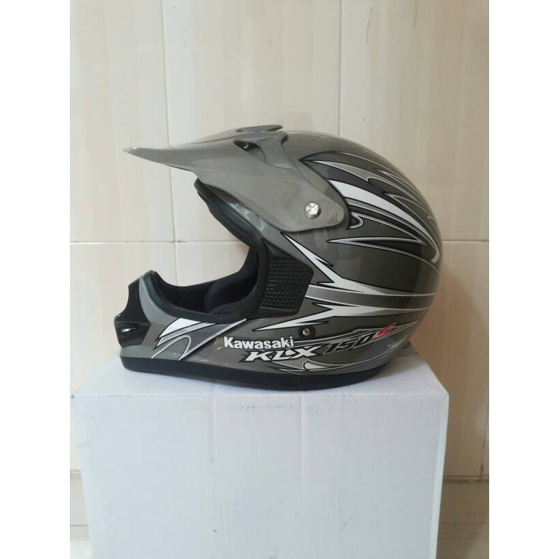 HM-2445 Helm Cross Klx Ori (Bukan Ink, Kyt, Agv, Zeus) Murah