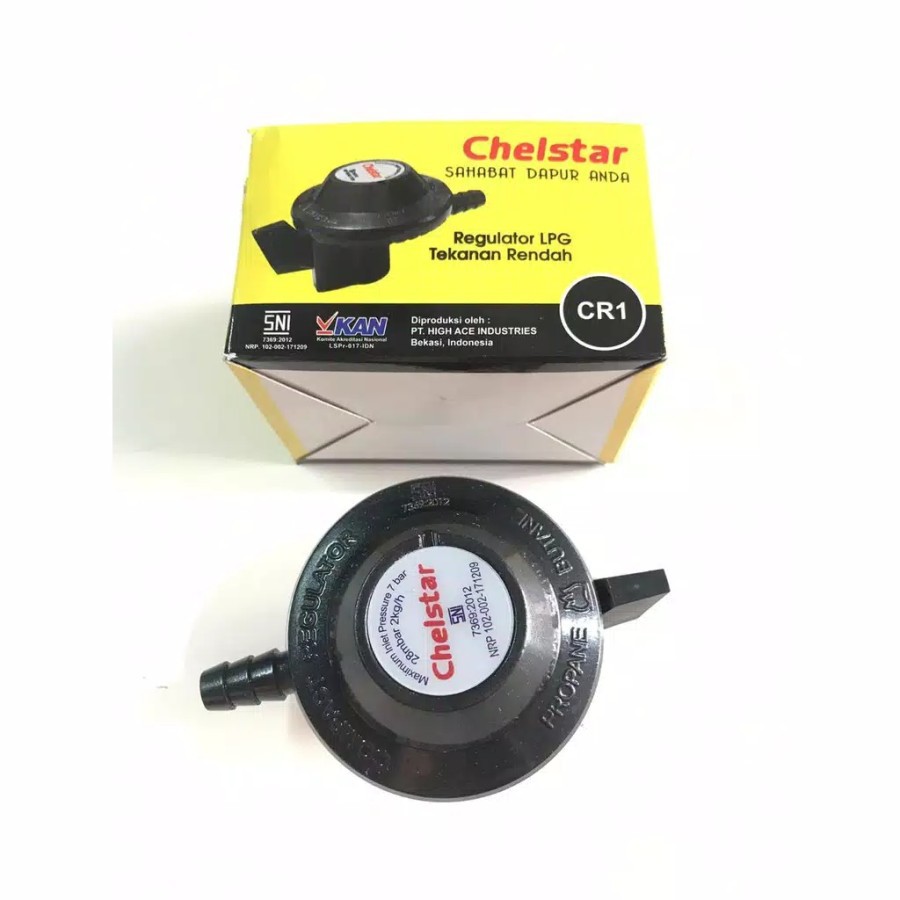 Chelstar , CR 1 CR1 , OTM , Regulator , Gas , LPG SNI