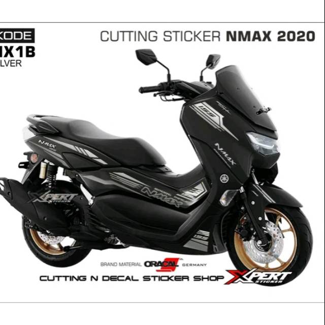 Cutting Stiker Yamaha Nmax 2020 Grey