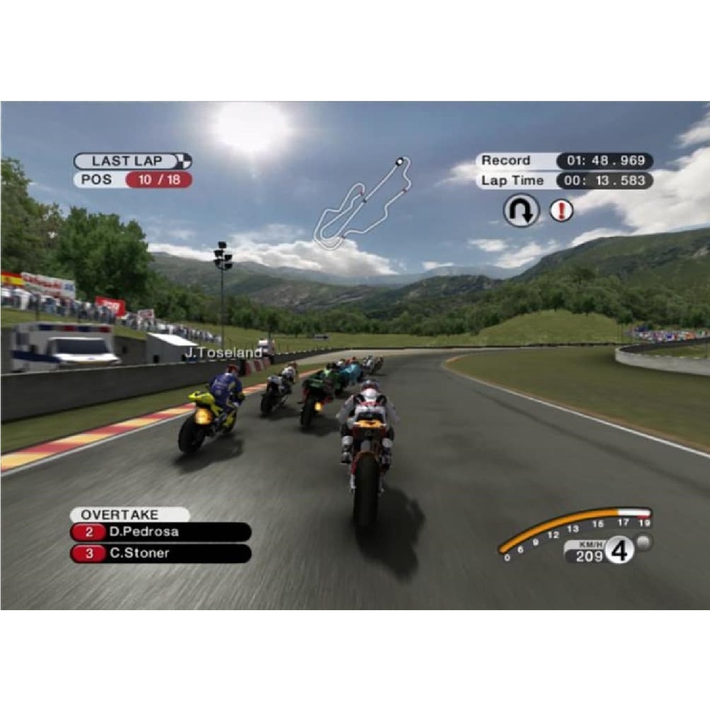 Kaset PS 2 Moto GP Moto GP 2 Moto GP 3 Moto GP 4 Moto GP 07 Moto GP 08 Moto GP 22