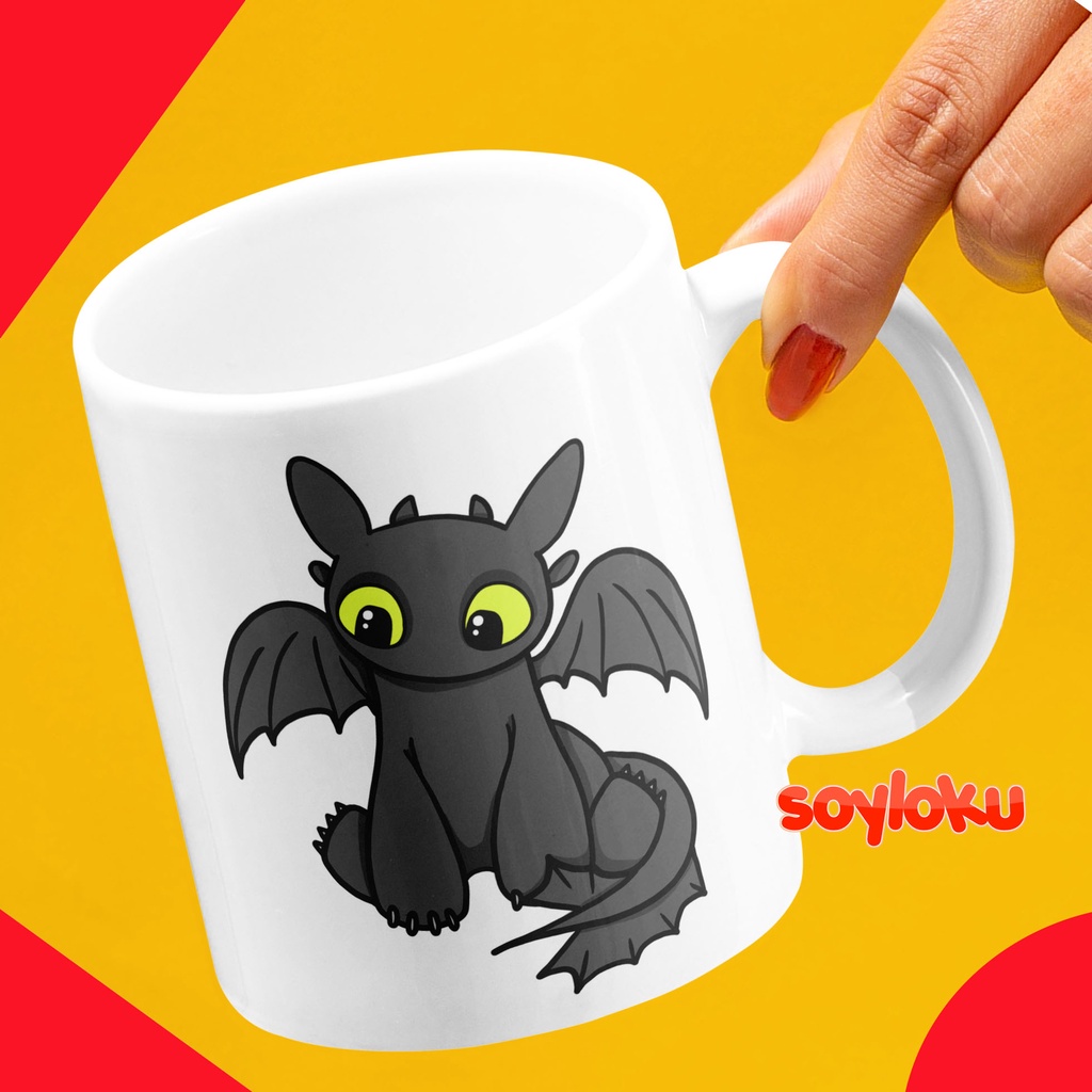 Mug Custom Toothless Dragon
