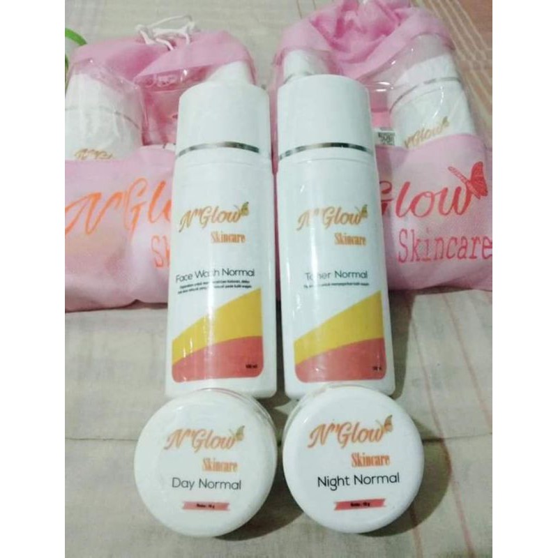3 PAKET HEMAT N'GLOW SKINCARE BPOM 100% AMAN