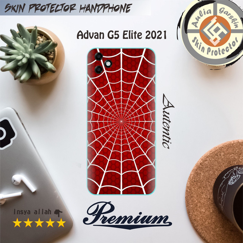 Garskin HP Advan G5 Elite 2021 Motif Jaring  - Free Custom Motif