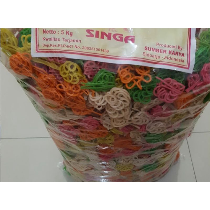 

Kerupuk Mentah, Kerupuk Seblak, Kerupuk Cap Singa, Kerupuk Mawar/Mawar Mini