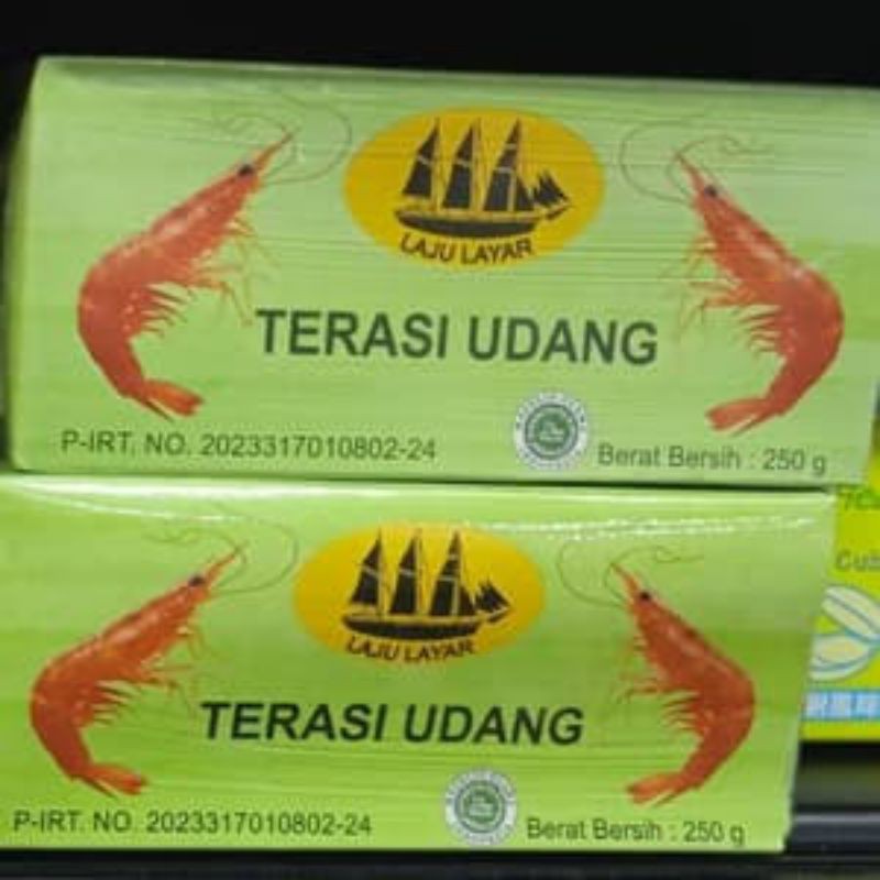 

LAJU LAYAR TERASI UDANG (HIJAU) 250GR