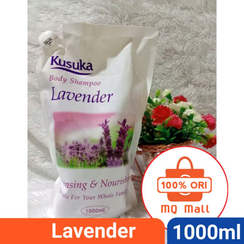 Sabun Mandi Cair Kusuka - Lavender 1000ml