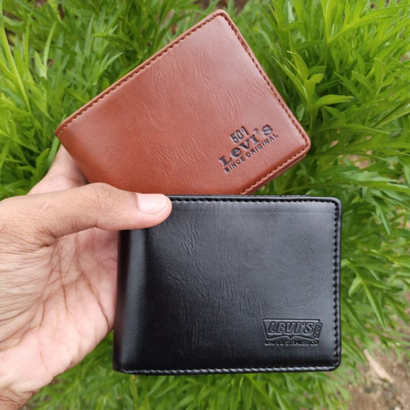 Dompet Pria Asli Kulit Premium Dompet lipat 3 Dimensi Asli Garut