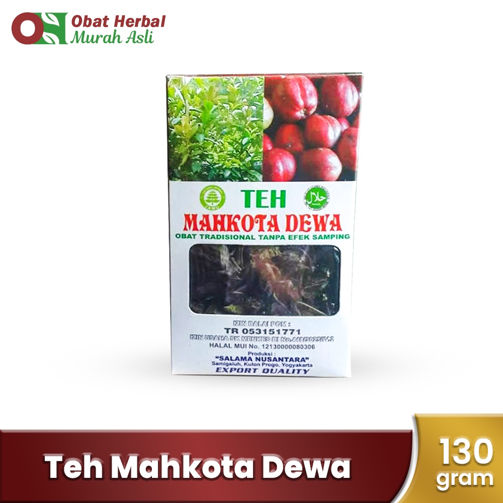 Obat Herbal Teh Mahkota Dewa 130 gram {Benalu Teh - Teh Hijau)