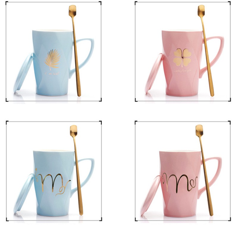 【2.2Promosi】Gelas Mr Mrs Hadiah Lucu Mug #PB 01