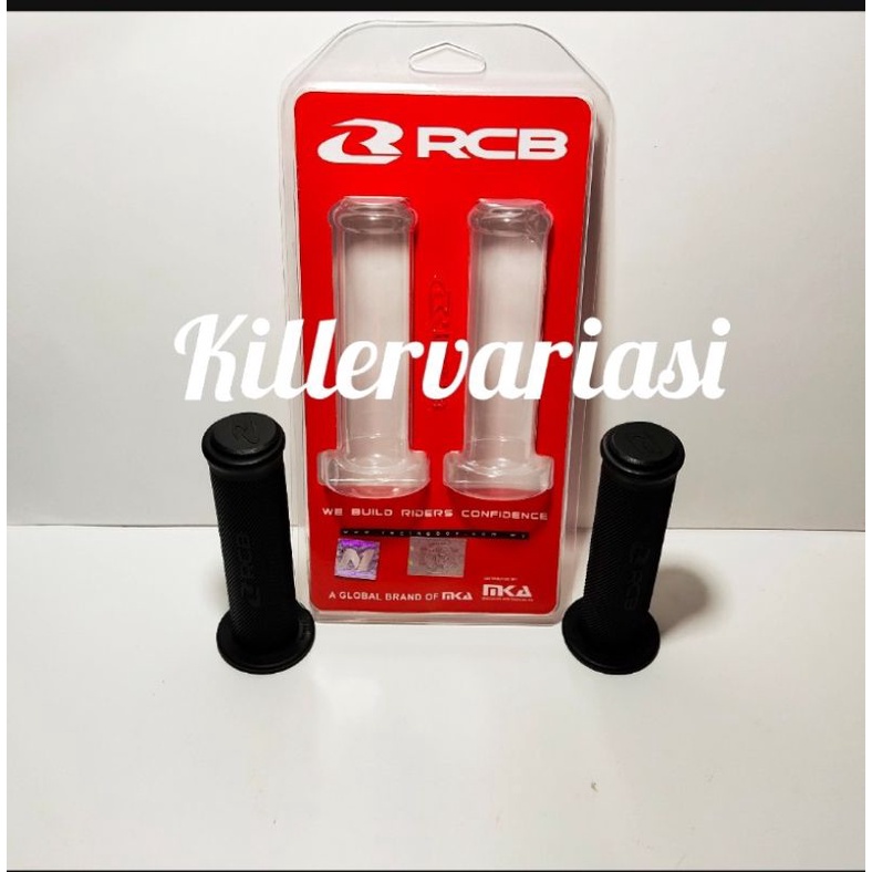 HANDGRIP RACING RCB MODEL BULU BAHAN EMPUK BERKUALITAS UNIVERSAL